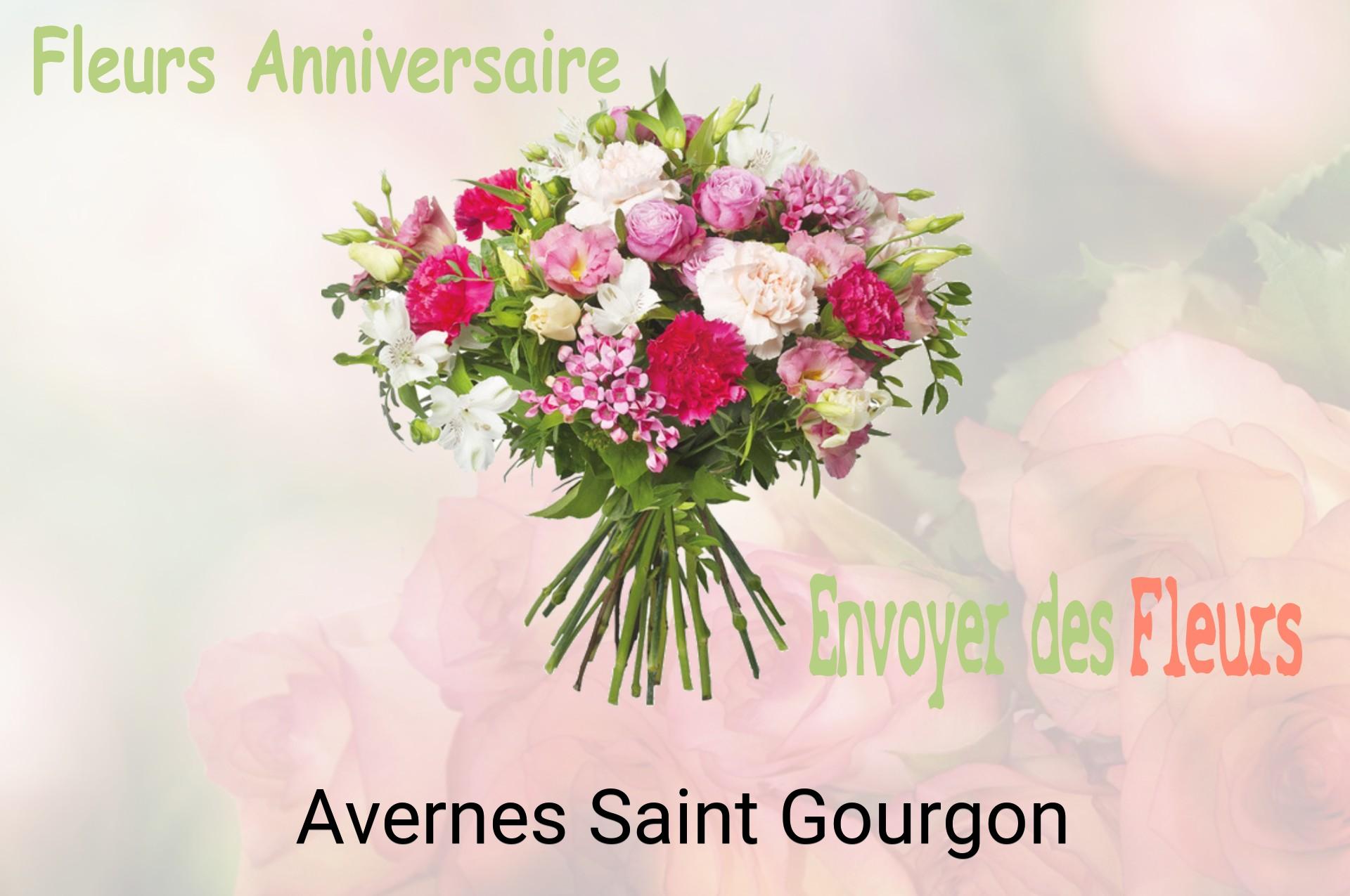 Bouquet de fleurs d’anniversaire livré à Avernes-Saint-Gourgon
